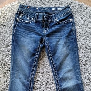 Miss Me signature rise bootcut jeans size 28